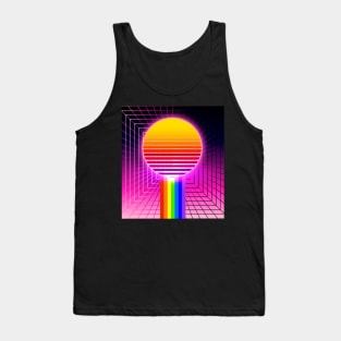 Ray of Sunshine Synthwave Tank Top